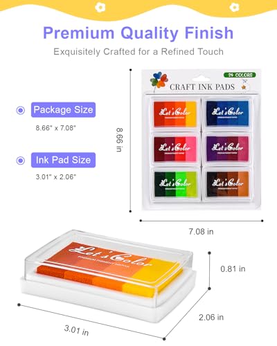 Anyongora INK PAD Washable Diy Stamp Ink Pads thumb #1