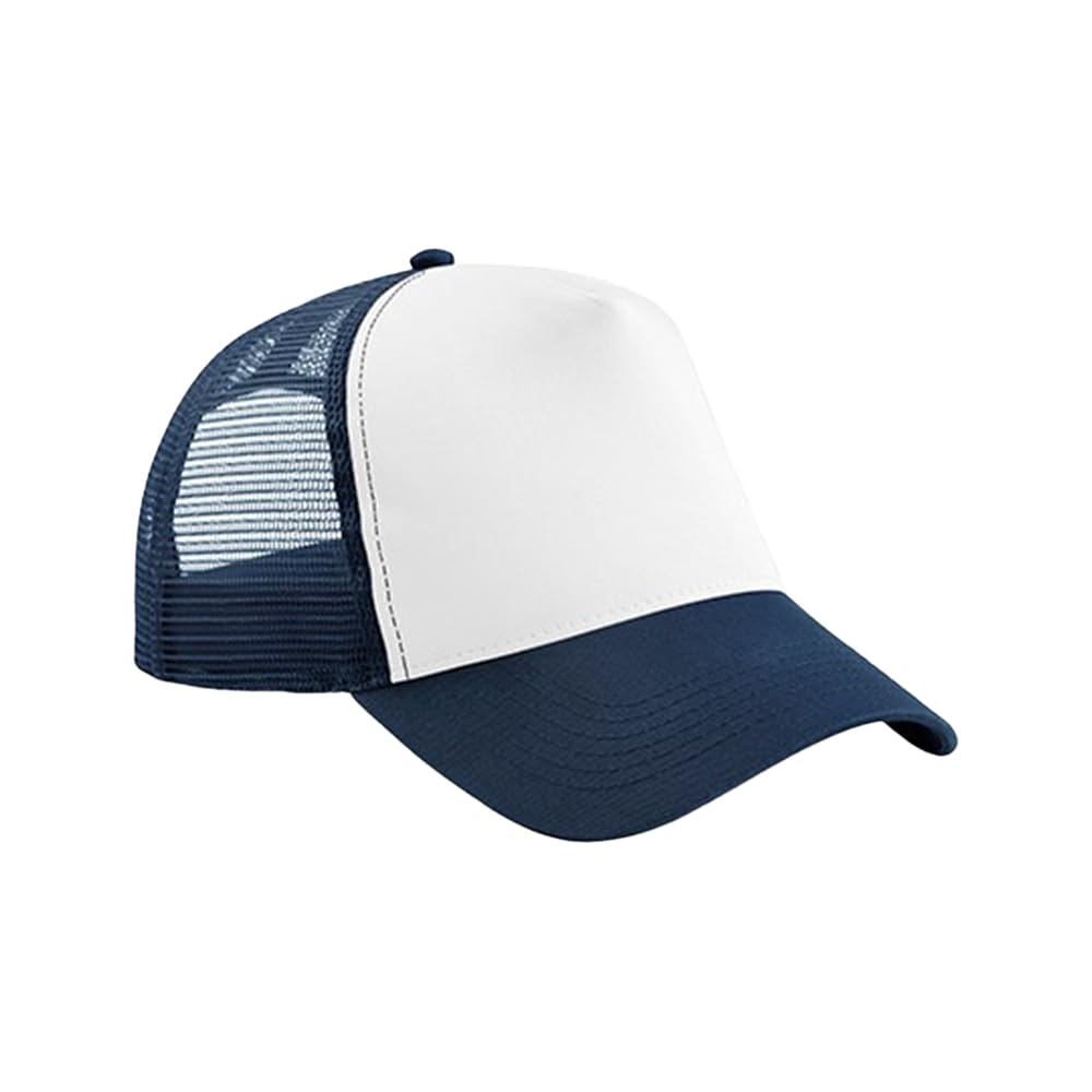 Beechfield® B640B Junior Snapback Trucker - French Navy/White