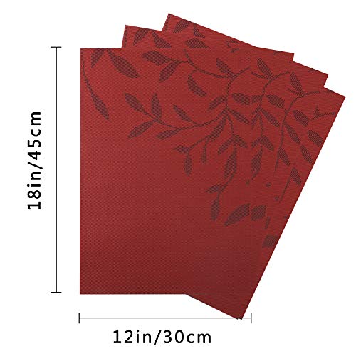 Topfinel Tovagliette Cucina Tovagliette Plastica