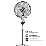 WAP Ventilador de Coluna 50cm FLOW TURBO, com Tecnologia Silenciosa e Econômica, 8 Pás e 3 Velocidades, 180W 127V glide