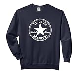 St. LOUIS MISSOURI United States USA Skater city Souvenir Comfort Colors Adult Sweatshirt