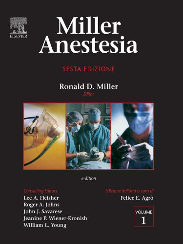 Miller Anestesia (Italian Edition)