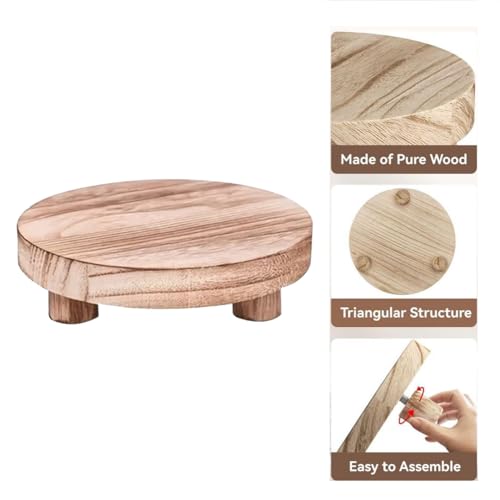 Soporte de madera pura para grabadora microcasete y audio MP4 4