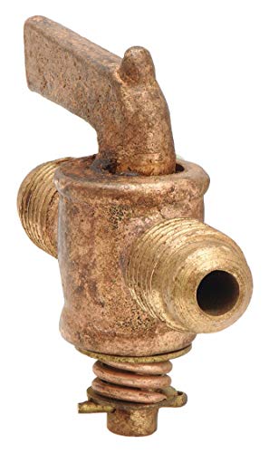 2 Inl X 2 Inh Brass Flare Ground Plug Valve, 3/8 in Tube Size,20400007247