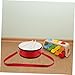BESPORTBLE 1 Set Red Handheld Marching Snare Drum with Strap Percussion Instrument for School Performances Encourages Teamwork and Musical Interest
