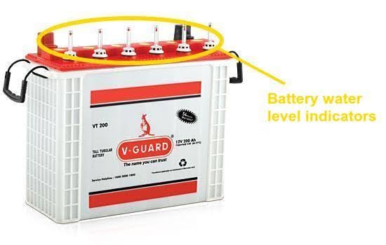 Image of Luminous Inverter Battery Water Level Float Indicator Cap Set (6PCs) Only Use Luminous Battery Size 30MM (Electrical Learner)