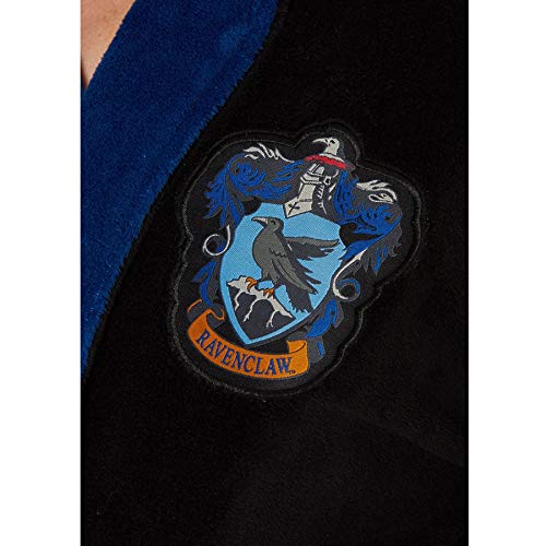 Harry Potter Official Ravenclaw Wizard Fleece Dressing Gown Bathrobe - One Size3