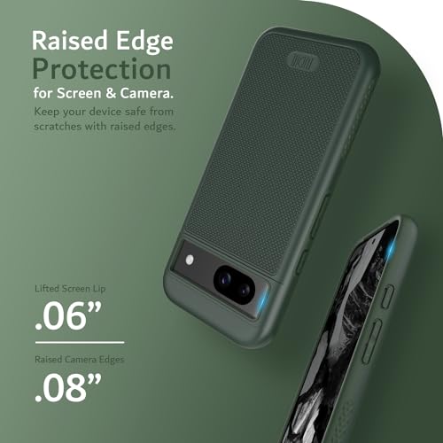 Image of TUDIA MergeGrip [Magsafe Compatible] for Google Pixel 8a Case - Pine Green