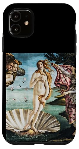 Sandro Botticelli ���B�[�i�X�̒a�� �X�}�z�P�[�X iPhone 11 �p