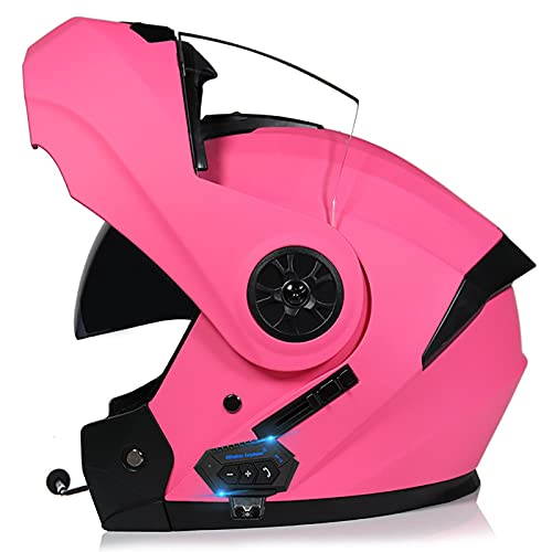 Casque moto modular Bluetooth visière anti-buée intégré