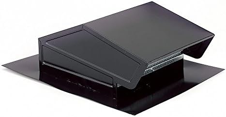 Broan-NuTone 634M Steel Roof Cap for 6" Round Duct, For Range Hoods, LoSone Fans, and Bath Ventilation Fans, Black