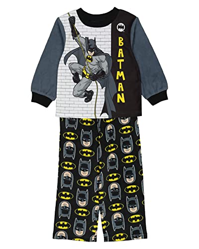 Dc Comics Big Boys’ Batman Pajama Set, Hero Action, 2T #TOP14
