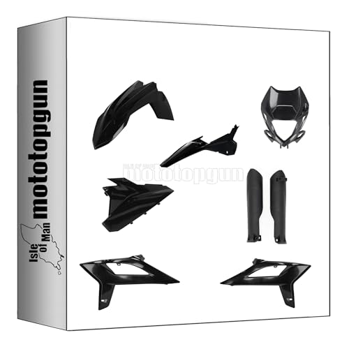 Kit cache carenage noir Acerbis Beta RR 430 4T 2020 2021 2022 plastique