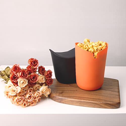 Cloudypeak Microwave Popcorn Maker Bowl Food Grade Silicone Popcorn Popper, Bpa Free & Dishwasher Safe,2Pack #TOP5