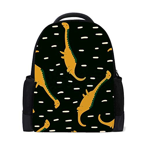 Sac à dos d'école dinosaure multifonction grand format 16x11x6 po