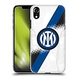 head case designs licenza ufficiale inter milan away kit per stemma 2023/24 custodia cover dura per parte posteriore compatibile con apple iphone xr