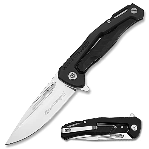 WITH ARMOUR WA-085BK-Thor - 5 Zoll Taschenmesser mit Hard Alum & G10 Griff