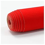 Kleber Selbstklebende Flannelette Hintergrund Tuch Display Tuch Schmuck Box Ausgekleidet Mit Samt Tuch Feine PlüSch Kurze Wolle Selbstklebendes Beflocken Tuch VerschlüSseln Se(Size:1.5*0.5m,Color:rot)