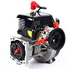 30.5cc 4-Bolt Rovan Motor 2-Stroke Gasoline Engine Forced Air Cooling Recoil Start Fits HPI Baja 5b 5T King Motor LOSI FG GoPed,13000 kW/RPM (30.5cc)