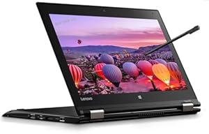 Lenovo ThinkPad Yoga 260 2-in-1 Touchscreen Laptop, 12,5 Zoll (1366x768), Intel Core i5-6300U, 8GB RAM, 256GB SSD, US QWERTY Tastatur, Pen, Windows 11 Pro (Generalüberholt)