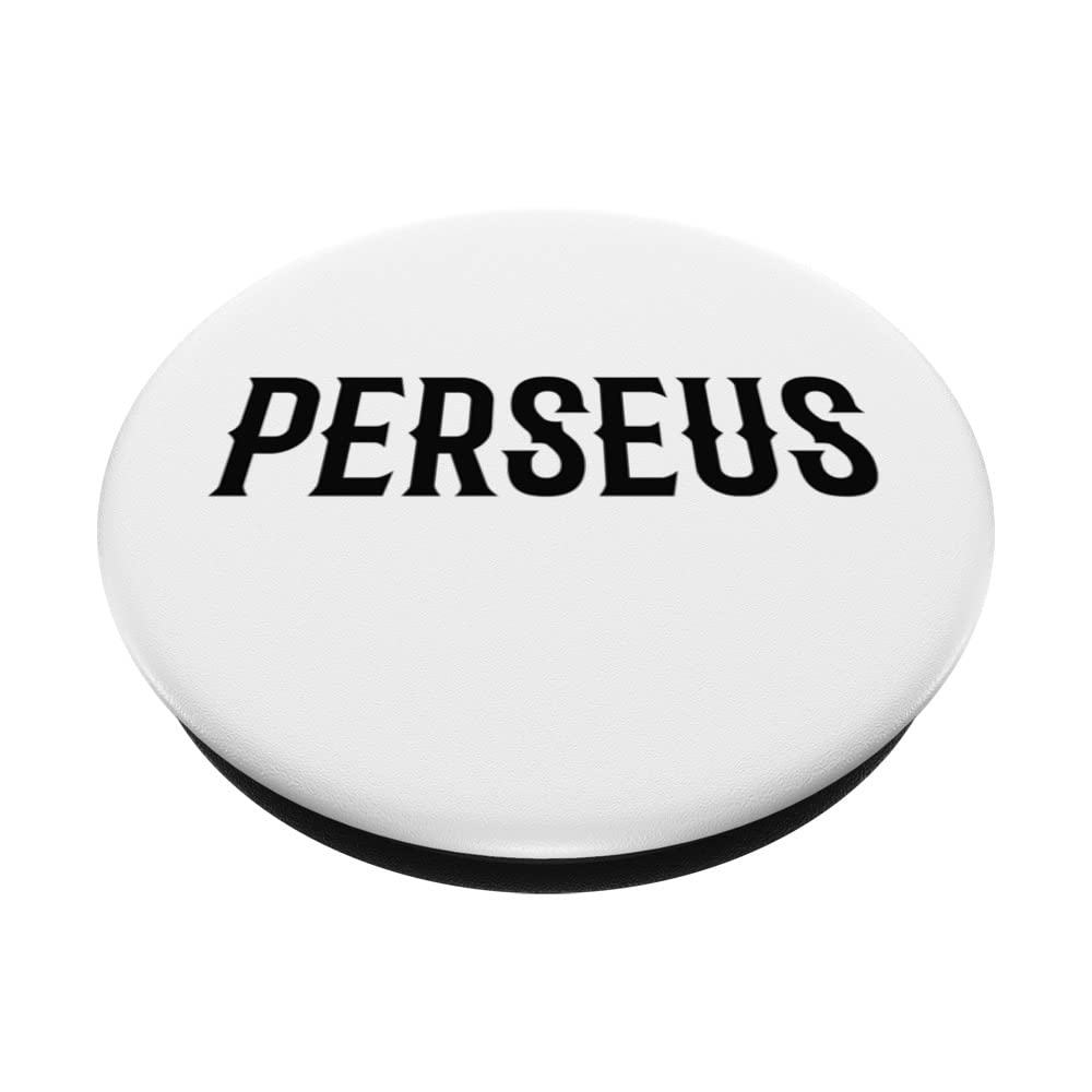 Perseus Costume. Classic Greek Hero / God Perseus Costume PopSockets Swappable PopGrip, Black - Image 2