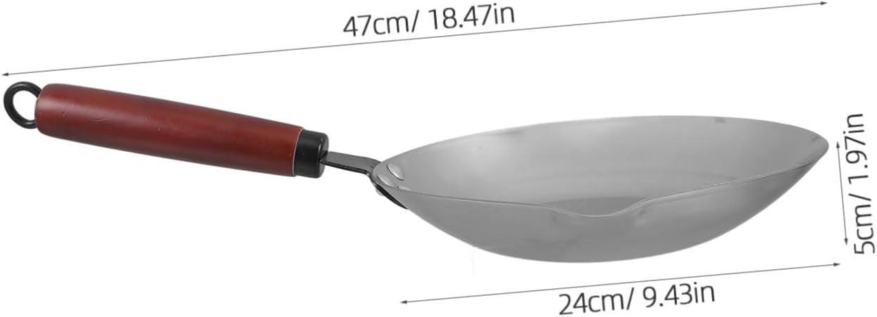 Hemobllo Candy Melting Pot Stainless Steel Sugar Dipping Pan with Spout for Homemade Candy Syrup and Sugar Coating Metal Pot for Melting and Pouring