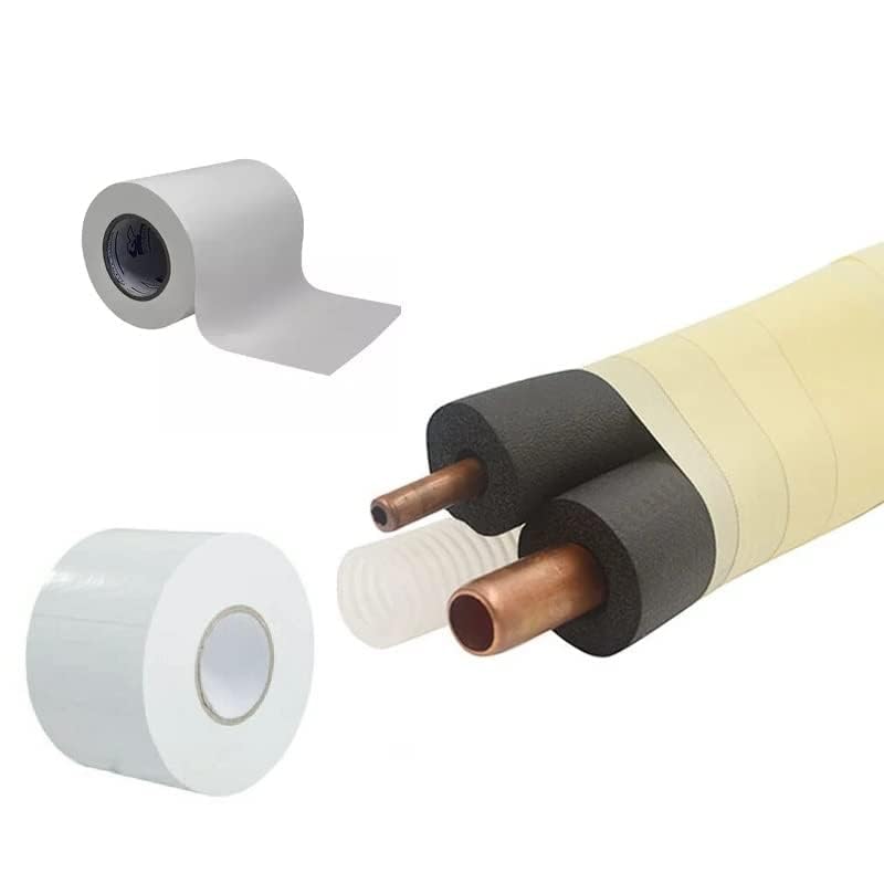 Image of Air Conditioner AC Insulation Non Adhesive Tape Water Prof Heavy Duty Monsoon Tape 14 Meter Length, Width 48MM Pack of (1)