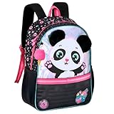 Genérico, Mochila Escolar Infantil Panda Feminina Para Menina Costas Escolar Viagem Passeio