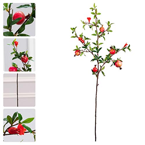 FAVOMOTO Rosa Mosqueta Frutas Artificial Falso Decoração Bagas Romã Buquê de Casamento Decoração Faz