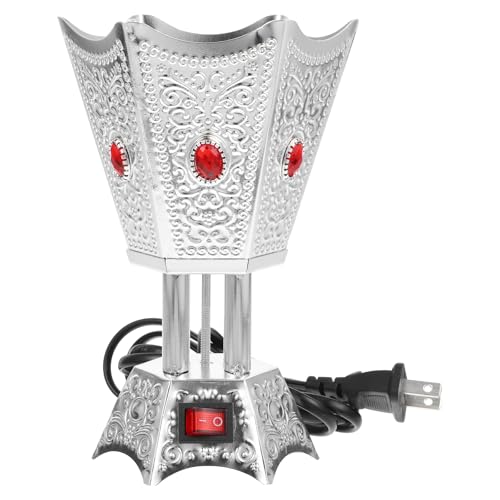 EXCEART Electric Incense Burner for Home & Office 6.69X4.52In Arabic