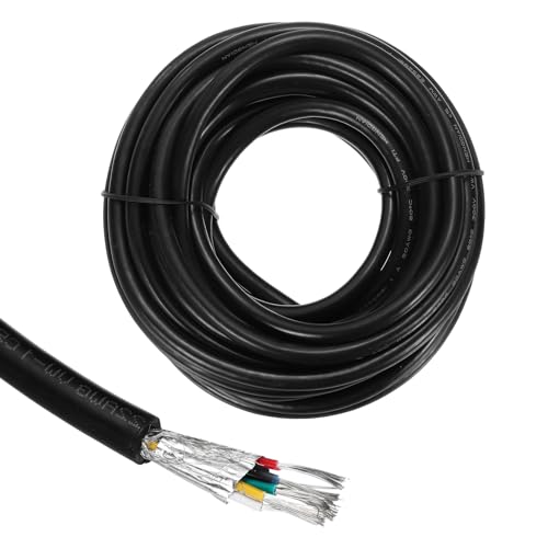 Câble blindé 20AWG 6 conducteurs PVC UL2464 de 9,1m pour l'automobile et l'électroménager