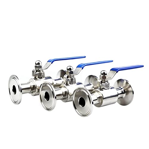 Robinet sanitaire en acier inoxydable 304 avec virole tri clamp de 38mm