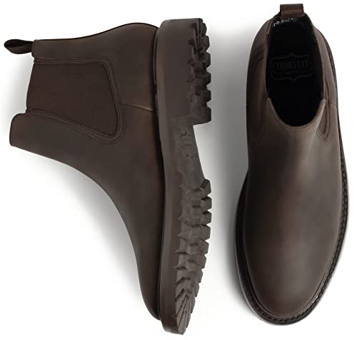 Image of Thursday Boot Company Men's Legend Rugged & Resilient Chelsea Leather Boot