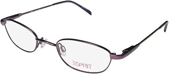 ESPRIT 17393 Womens/Ladies Oval Full-rim Spring Hinges Eyeglasses/Glasses