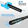 Portable Transfer Pump Battery Operated Electric Siphon Pump for Gas, Fuel, Diesel, Water Transfer 2.4 GPM Flow Oil Extractor, 47 Inches Hose-Easy to Use Hand Fuel Pump, Multi-Use Transfer Pump(Blue) #5