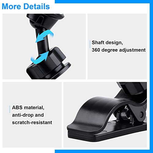 Image of Car Mirror for Baby, Dannisly Back Seat Baby Mirror, Toddler Adjustable Facing Rear View Convex - Accessories, Clip on Windshield or Sun Visor