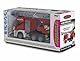 JAMARA 404960 - Feuerwehr Drehleiter 1:20 Mercedes Antos 2,4G - deutsche Sirene mit blauen LED Signallichtern, 420 ml Wasserbehälter, Reale Spritzfunktion, programmierbare Funktionen, 4 Radantrieb
