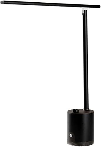 TEMBR Desk lamp Dimmable Folding Table Lamp - USB Charging Port,Rechargeable,Infrared Sensor Switch Light,Knob Stepless Dimming,LED Flexible Table