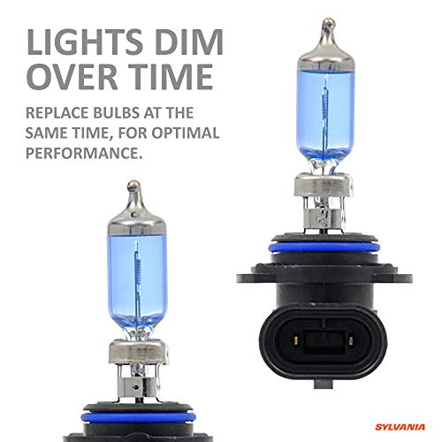 Sylvania - 9006 (Hb4) Silverstar Zxe High Performance Halogen Headlight Bulb - Headlight & Fog Light, Bright White Light Output, Hid Attitude, Xenon Fueled Technology (Contains 2 Bulbs) #TOP1