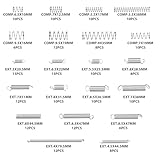 Zoom IMG-1 set assortimento di 210 pezzi Zoom IMG-1 set assortimento di 210 pezzi