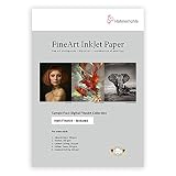 Hahnemuhle Inkjet Paper Sample Pack Matte Textured 8.5x11 in, 10 Sheets