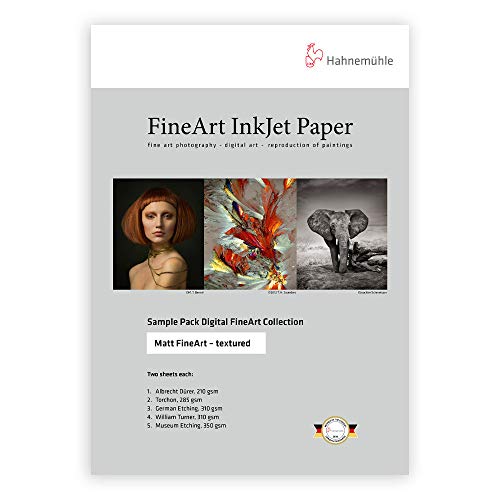 Hahnemuhle Inkjet Paper Sample Pack Matte Textured