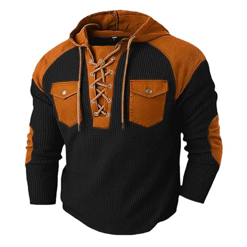 Sudaderas con capucha corta para hombre, chaqueta de invierno informal en talla M