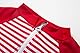 BONVERANO Baby Mädchen Badeanzug EIN stück 3/4 der ärmellänge UV-Schutz 50+ Badekleidung MIT Einem Reißverschluss…(Rot-Stripe,12-18Monate…