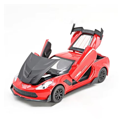 Newcosss(�Ȃ���) 1/32 ZR1�ɓK�� �X�|�[�c�������� �_�C�L���X�g���^���������f���J�[ �M�t�g(Red,No box)
