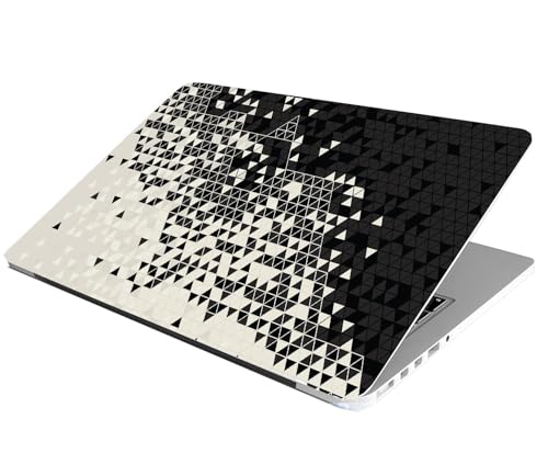 ANCIARY Laptop Skin Stickers HD Quality Sticker for Laptops Upto 15.6" (Dustproof|Waterproof|Scratchproof|Reusable) - TRIANGLE1