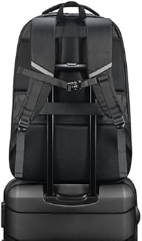 BARRENS Mochila de equipaje de mano, 55 x 40 x 20 cm, ligera mochila de viaje de 38 l, para avión con elementos reflectantes y diseño ergonómico, azul, Handgepäck Rucksack 55x40x20cm, Mochila