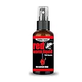 Bloodworm Red Worm Liquid Catfish Bait Attractant 60ml, Fast Diffusion Catfishing Bait Enhancer for Catfish Baits, Stink Bai-t for Catfishes & Freshwater Fishing