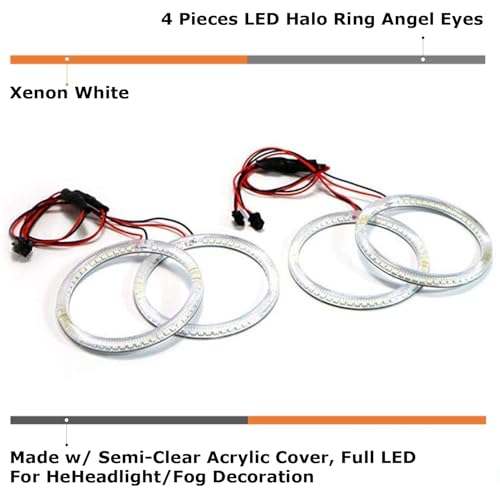 Kit de Lámparas LED Halo para BMW E46 2004-2006 miniatura 2