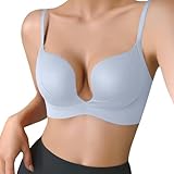 Cocila Coppe Piene Non Imbottite Senza Ferretto A Tenuta Forte Reggiseno Anti-Cedimento con Coppa Francese in Tinta Unita da Donna Tabella Taglie Reggiseni Allattamento Bustino Spalline al Collo